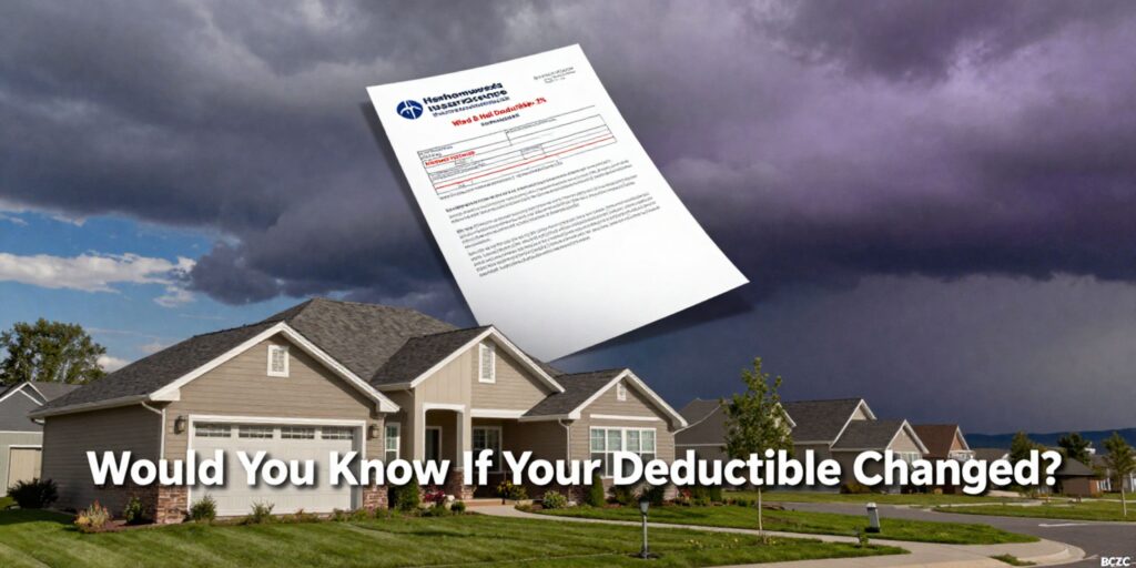 Homeowners insurance roof deductible